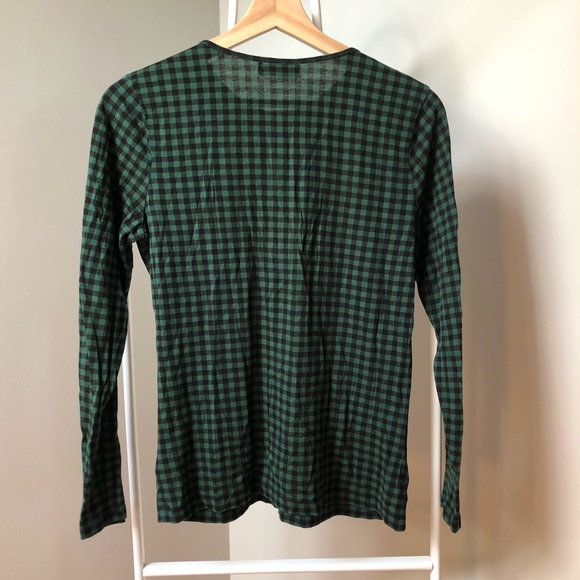 Ralph Lauren Chaps Buffalo plaid shirt in green & black - Picture 5 of 5